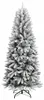 vidaXL Sapin de Noël artificiel enneigé 120 cm PVC&PE Voir les images du produit 13