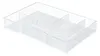 Leitz Schubladeneinsatz 52150002 16,7x24,7x3,5cm 4Fächer PS Produktbild-Vorschau 1