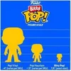 A size chart comparing different sizes of Funko Pop! figures. Produktbild-Vorschau
