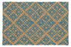 Relaxdays Fußmatte aus Kokos, florales Design, Türmatte für Produktbild-Vorschau 8