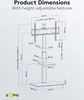 TV-Bodenständer (L) Produktbild-Vorschau 11