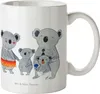 Mr. & Mrs. Panda Becher Koala Familie - Weiß - Geschenk, Produktbild-Vorschau 1
