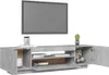 A TV stand with a TV mounted above it, against a white background. Náhľad obrázku produktu
