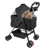 2 in 1 Hundewagen,Hundebuggy bis 15 kg mit abnehmbarem Produktbild-Vorschau 1