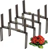 com-four® 4x Blumenkastenhalter für Balkon-Brüstungen und Produktbild-Vorschau 1