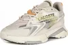 A close-up, studio shot of a single Lacoste sneaker. Produktbild-Vorschau