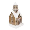 Clayre & Eef Domek z piernika z diodą LED 13x11x25 cm Podgląd zdjęcia produktu 5