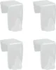 Metaltex 294516011 Türhaken/Fensterhaken Set, weiß (4er Produktbild-Vorschau 1