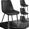 tectake® Set Stuhl Monroe gepolstert, in Samtoptik 48 x 59 Produktbild-Vorschau 10
