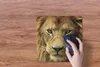 MuchoWow® Mauspad Mousepad Afrikanischer Löwe Porträt 30x30 Produktbild-Vorschau 3