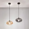 Lampada a Sospensione Ela 27cm in Metallo e Vetro Soffiato Anteprima dell’immagine prodotto 5