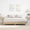 vidaXL Rám postele bez matrace Sonoma dub 160x200 cm Náhled obrázku produktu 2