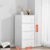 Spaziosa cassettiera bianca in stile loft scandinavo Anteprima dell’immagine prodotto 4