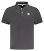 Herren-Poloshirt Schwarz mit Applikation und Logo - Produktbild-Vorschau 1