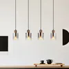 Globo Lighting Hängeleuchte MDF Holzoptik dunkel, Glas Produktbild-Vorschau 8