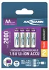 ANSMANN 1312-0036 4 ANSMANN Akkus 2000 Mignon AA 1.800 mAh Vista previa de la imagen del producto 15