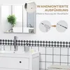 Armadietto a specchio kleankin, pensile, mobile da bagno a Anteprima dell’immagine prodotto 7