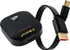 A black Mirascreen dongle with a connected HDMI and Micro-USB cable, shown against a white background. Náhled obrázku produktu