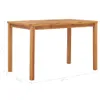vidaXL Tavolo da pranzo da giardino 120x70x77 cm in legno Anteprima dell’immagine prodotto 5