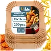Vilde | Einsatz für Heißluftfritteuse - Braun - 19x19 cm - Produktbild-Vorschau 6
