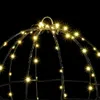 vidaXL Ball mit 96 LEDs Warmweiß 31,5 x 31,5 x 32 cm Metall Produktbild-Vorschau 5
