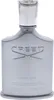 A silver perfume bottle with a metallic cap. Náhľad obrázku produktu