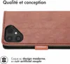 imoshion Luxe Bookcase for the Fairphone 6 - Brown Voir les images du produit 3
