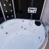Home Deluxe - EXCLUSIO parní sprcha - černá, rozměry: 130 x Náhled obrázku produktu 7