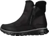 A side view of a black Skechers boot. Voir les images du produit