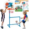 WOOPIE Set 2in1 but de basket-ball + ballon Voir les images du produit 6