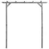 vidaXL Pergola de jardin Gris 200x40x205 cm Bois de pin Voir les images du produit 1