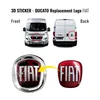 Nálepka Fiat Profesionálne 3D náhradné logo predné + zadné Náhľad obrázku produktu 4
