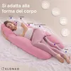 Cuscino per chi dorme sul fianco ELONEO con fodera, cuscino Anteprima dell’immagine prodotto 8