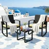 Set da giardino BEALIFE in rattan PE composto da 3 pezzi Anteprima dell’immagine prodotto 4