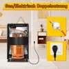 Jayseuw 4200W Gasheizung Hybrid inkl. Gasdruckregler Set - Produktbild-Vorschau 5