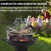 Muntel Holzkohlegrill edelstahl,Säulengrill,BBQ-Grill,inkl Produktbild-Vorschau 5