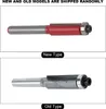 1x 1/4'' Zylinderschaft Router Bits Lager bündig Trim Bit Produktbild-Vorschau 6