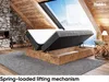 MEBLINI Boxspringbett mit Bettkasten - Gepolstert Produktbild-Vorschau 3