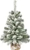 Imperial mini kunstkerstboom d35h60 cm groen/wit kerst Productafbeelding-voorbeeld 2