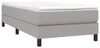 vidaXL Boxspringbettgestell Hellgrau 90x190 cm Stoff Produktbild-Vorschau 1