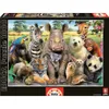 Educa 15517, Lustige Zootiere, 1000 Teile Puzzle für Produktbild-Vorschau 3
