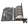 7 Ports PCIE zu USB 3.2 HUB PCIE Erweiterungskarte 5Gbps Produktbild-Vorschau 2