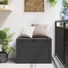 vidaXL Gartentruhe Anthrazit 78x44x55 cm Produktbild-Vorschau 1