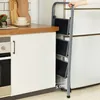 SONGMICS skládací žebřík se 3 příčkami, žebřík s madlem, z Náhled obrázku produktu 3