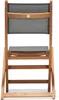 Gartenstuhl Chillvert Ausklappbar Holz 50,65x49,60x93,20 cm Produktbild-Vorschau 3