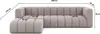 Kaiser Möbel Ecksofa L-Form GRAND 318 cm, stoff Salvador, Produktbild-Vorschau 3