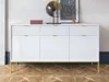 GrainGold Kommode Amber - Kommode mit Schubladen und  Türen Produktbild-Vorschau 1