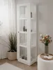 finori Arles 52A Vitrine, weiß Maß: B x H x T ca. 56 x 195 Produktbild-Vorschau 3