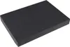 A black foam insert with a grid pattern on top. Produktbild-Vorschau