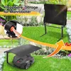 Izrielar Garage per tosaerba Telo di copertura nero Anteprima dell’immagine prodotto 3